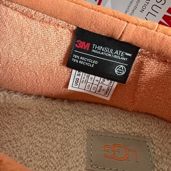 UGG Tasman Women’s Sweet Peach Comfort Slipper - Picture 16 of 16